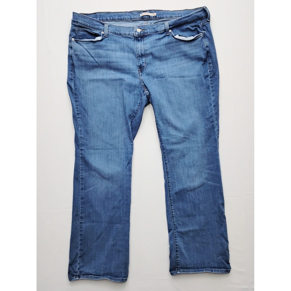 Levi's Classic Bootcut Jeans Women's Plus Size 24W Blue Medium Wash Denim